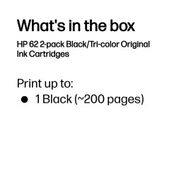 "HP Ink 62 CMYK – High-Quality Printing Solution | N9J71AE"